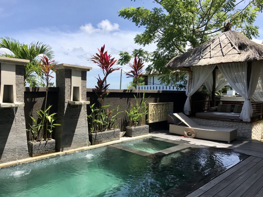 Luxury private pool villa. Indonesia, Bali island.